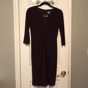 Vince Camuto Plum Dress